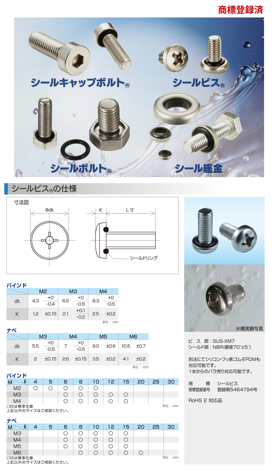 大丸鋲螺製作所 －化粧ネジを作り続けて60年－ / シールビス